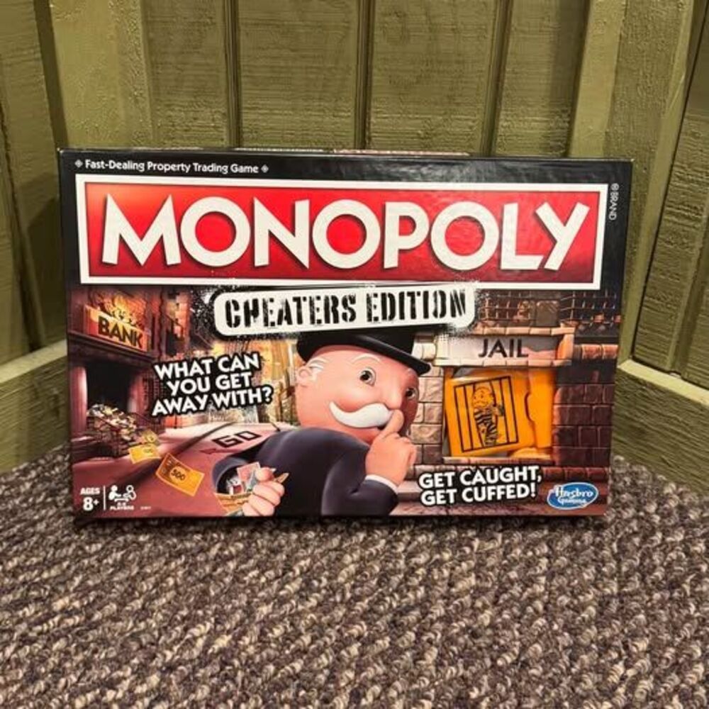 Hasbro Monopoly Cheaters Edition Board Game